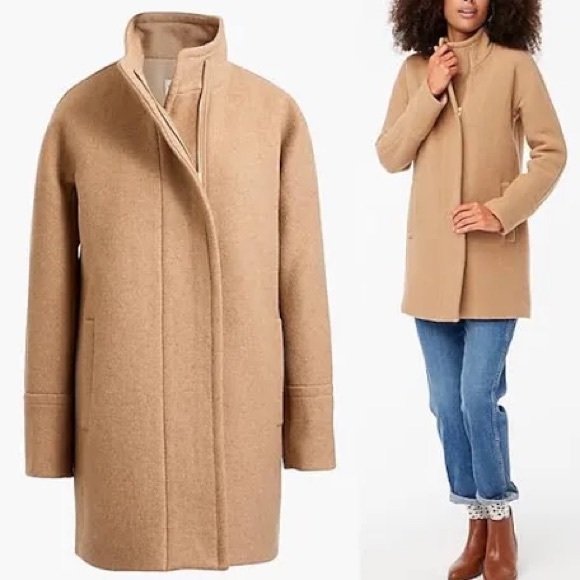 J Crew City Coat (Tan/Camel) - Picture 3 of 3